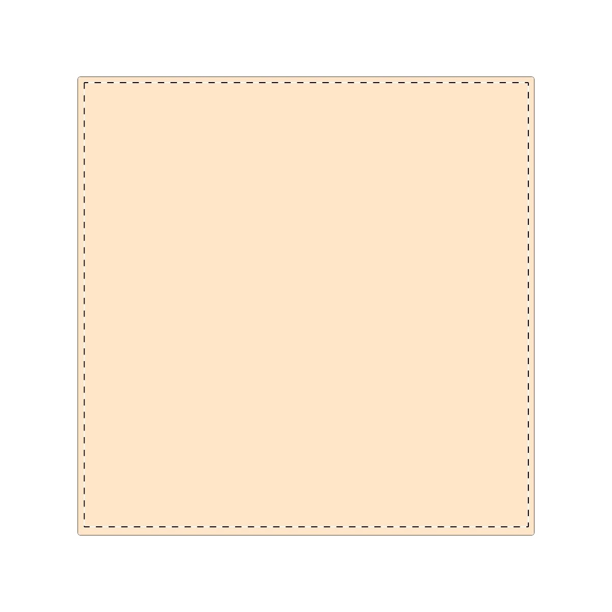 Volledig oppervlak (3,6 x 3,6 cm)