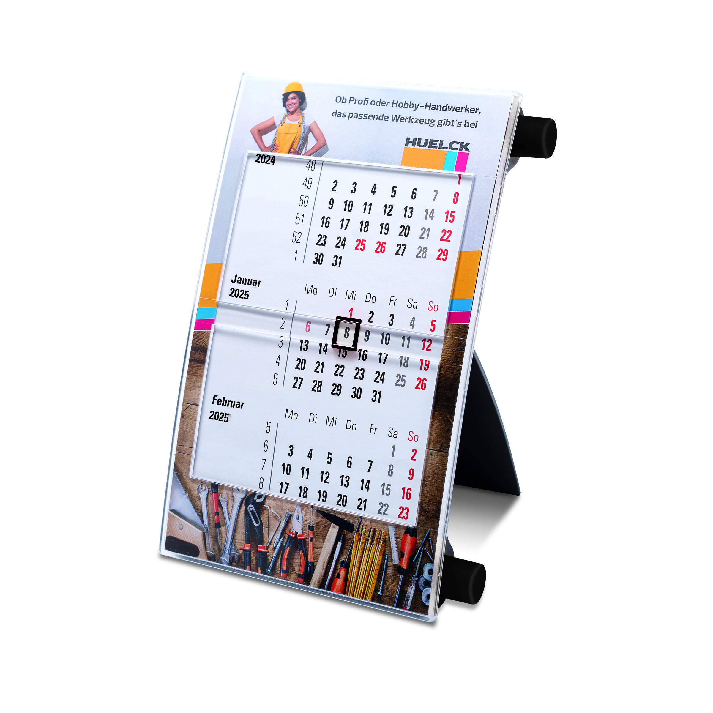 Papierinlegger achter de behuizingsfront (17,8 x 10,6 cm)