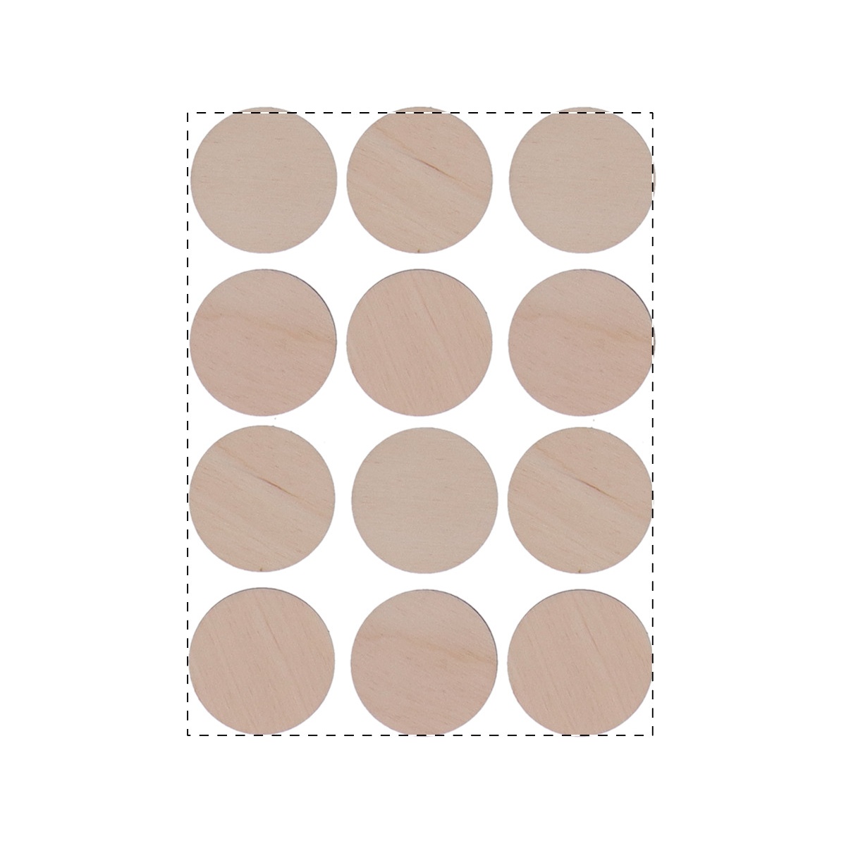 Voorkant (Ø 3,5 cm)