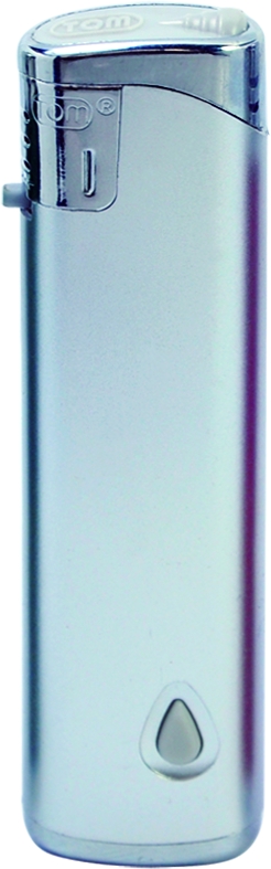 Op de voorkant (4,5 x 1,3 cm)