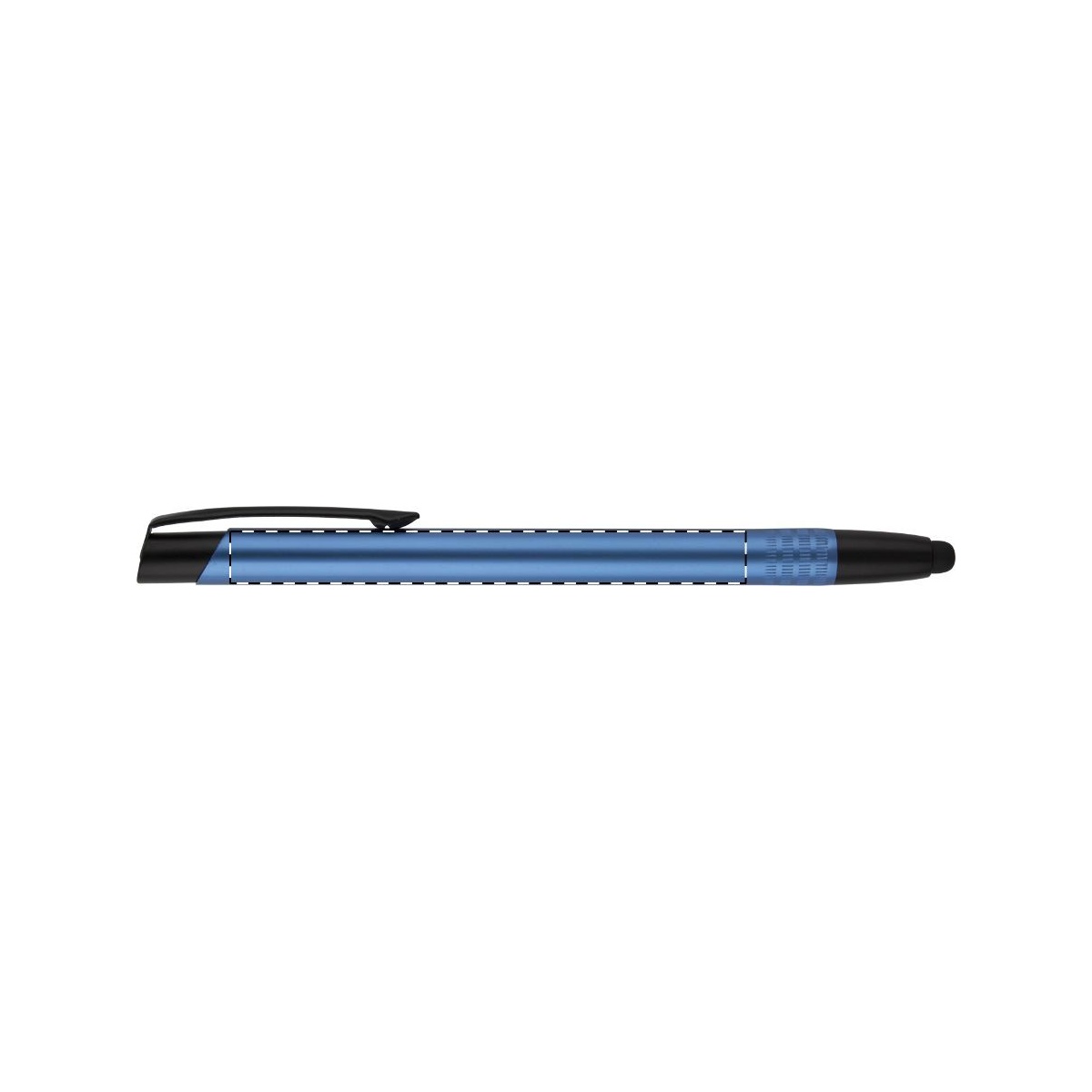body links van de clip (4 x 0,6 cm)