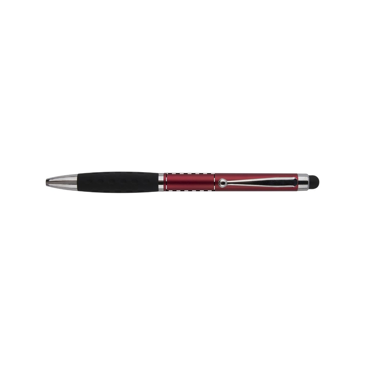 body - in verlenging van clip (2 x 0,5 cm)