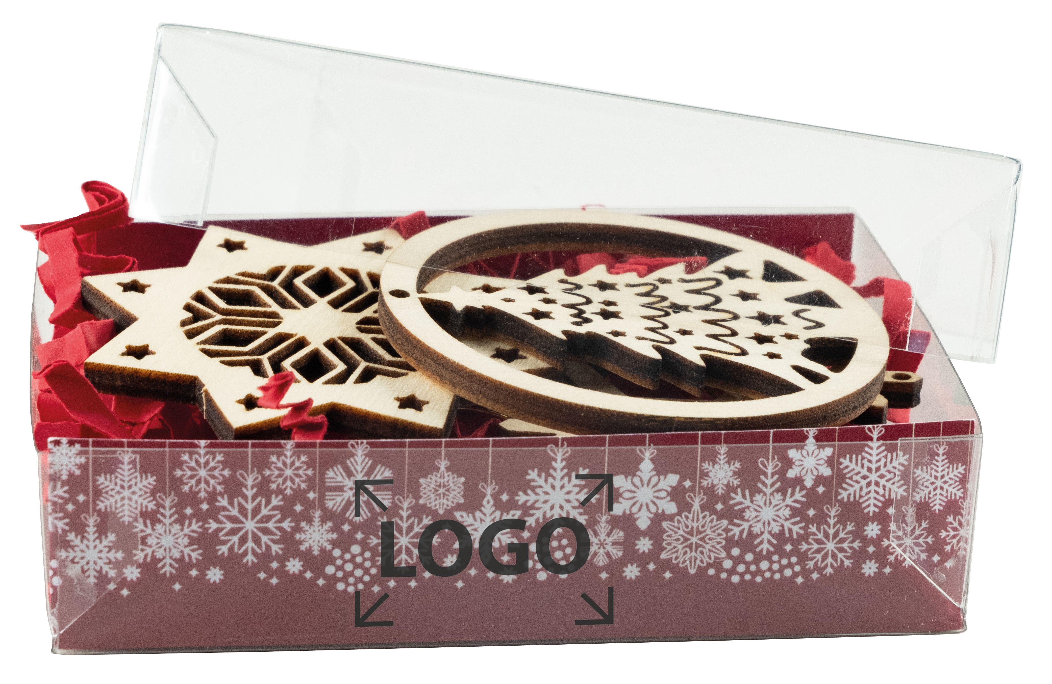 op de inleg (9,5 x 8,5 cm)