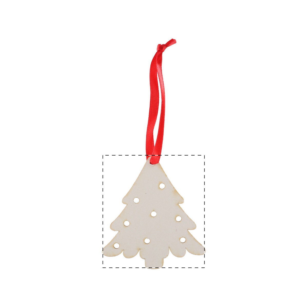 Houten deel voorkant (1 x 1 cm)