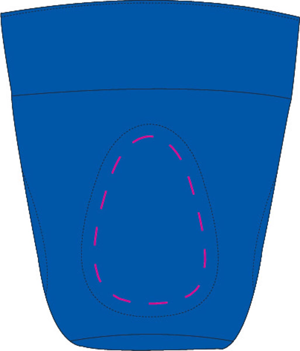op afgeplatte segmenten (2,5x3,8 cm)