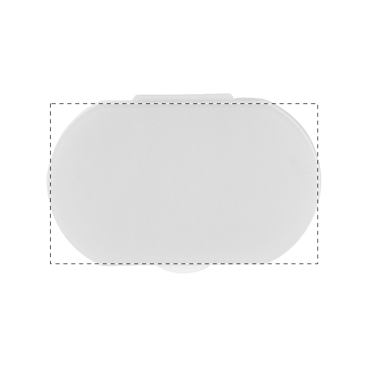 Bovenkant (5,7 x 3,2 cm)