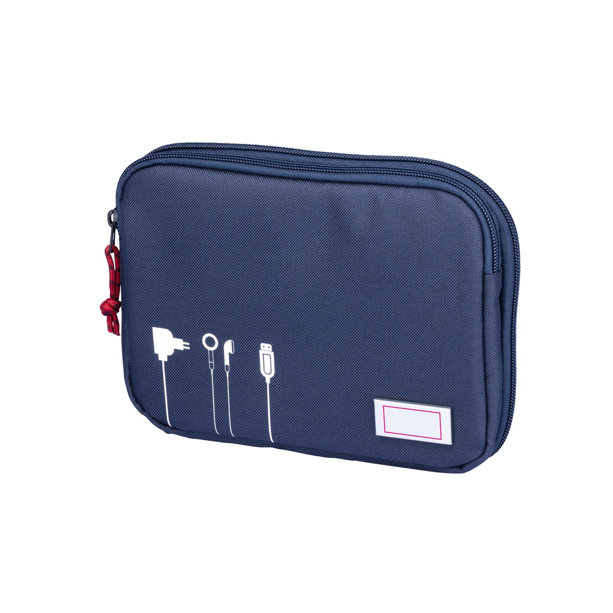 op voor- en achterkant (9 x 3,5 cm)