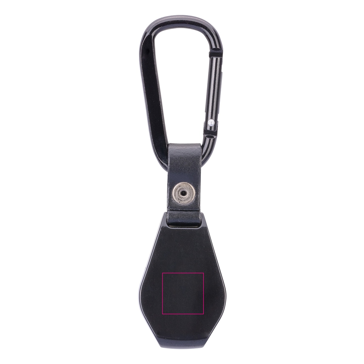 op achterkant (1,5 x 1,5 cm)