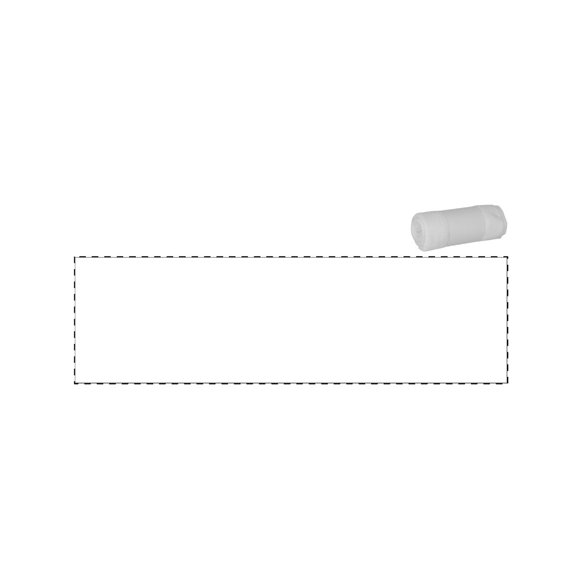 Maßgefertigte Papierbanderole (240 x 70 mm)