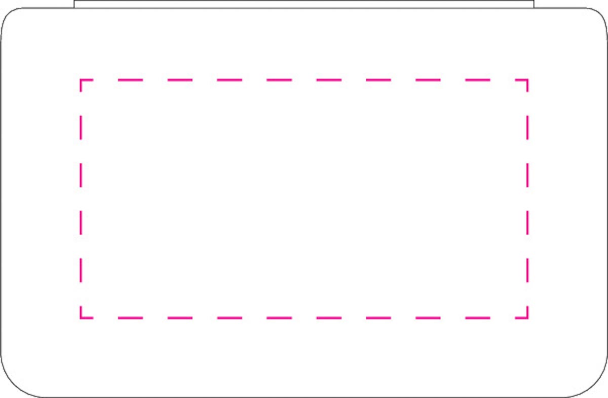 middenachter (7,5x4 cm)