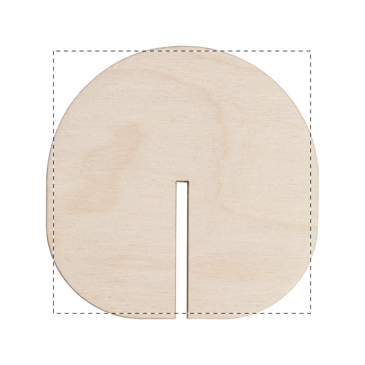 Onderzetter 1 voorkant (6 x 4 cm)