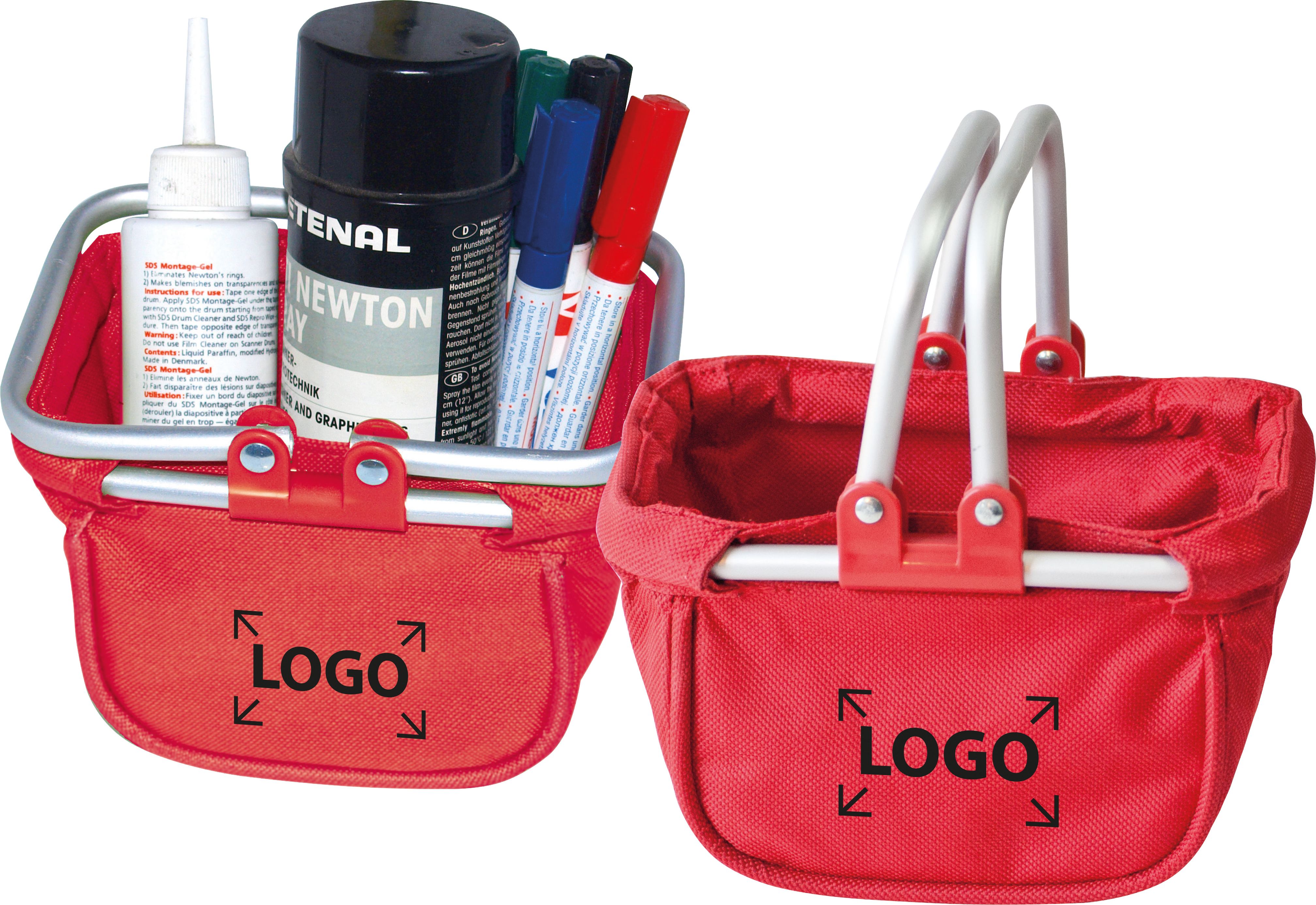 op de mand (4,0 x 4,0 cm)