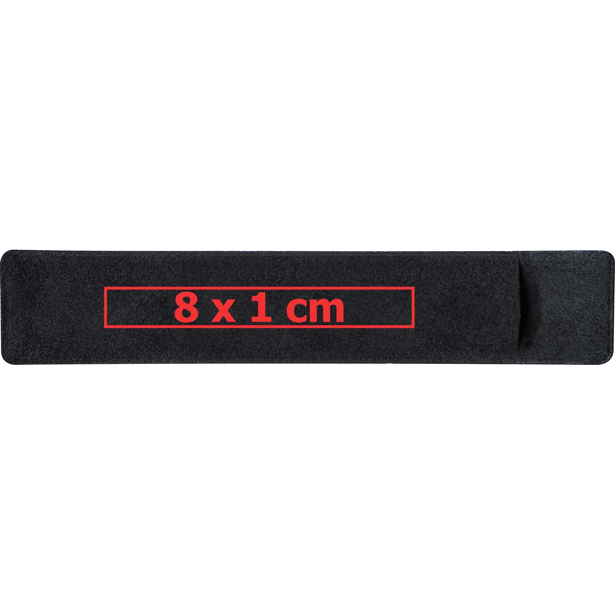 Op de zak (8 x 1 cm)