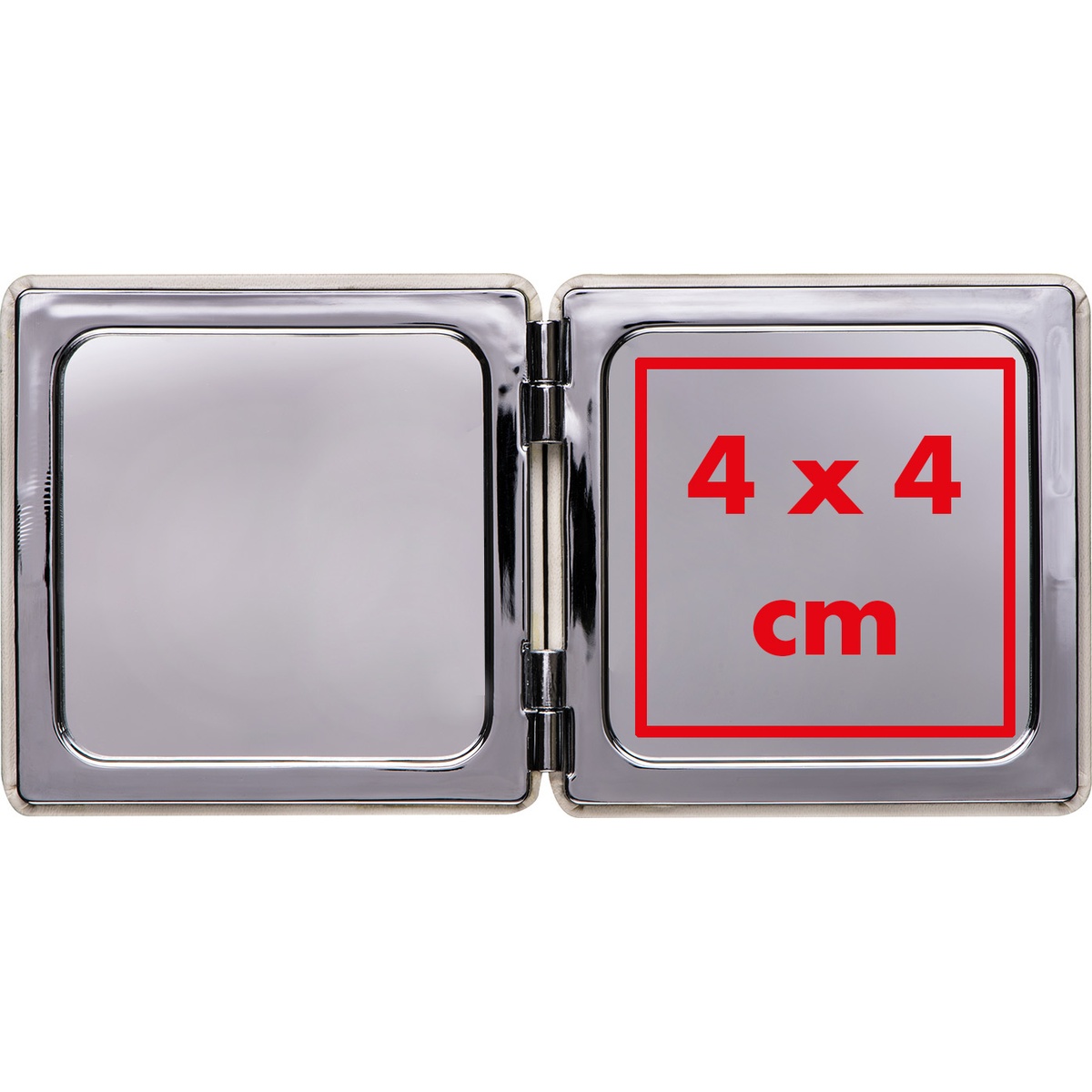 Op de spiegel (4 x 4 cm)