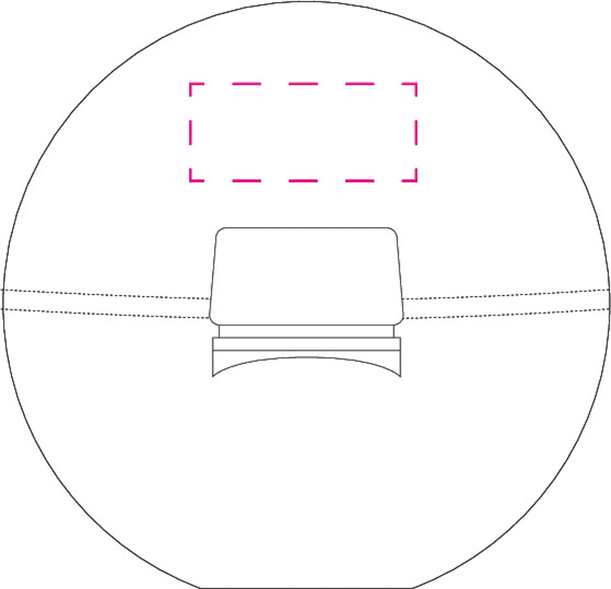 Over sluiting (3,5x1,5 cm)