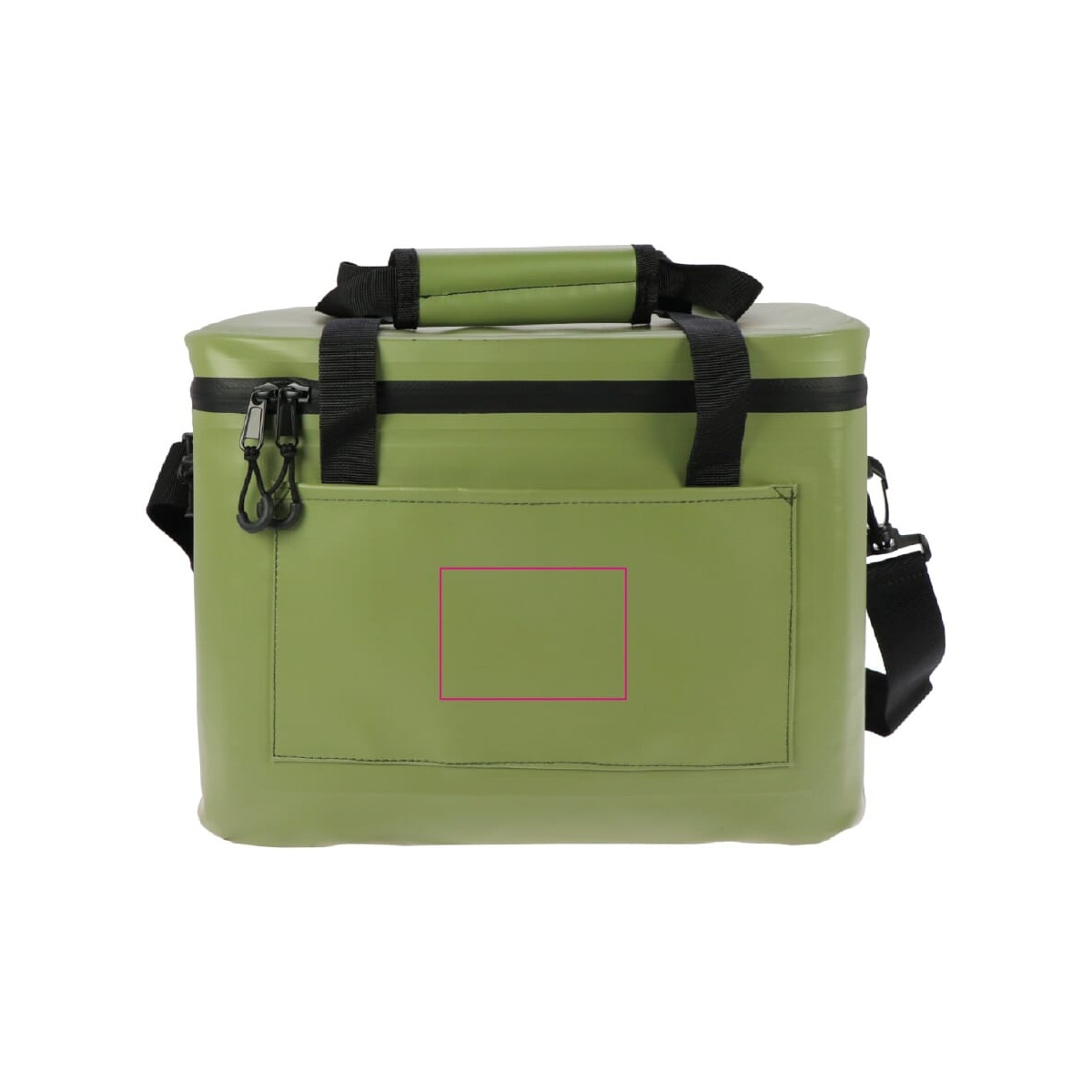 Op het vak voorkant (60 x 85 mm)