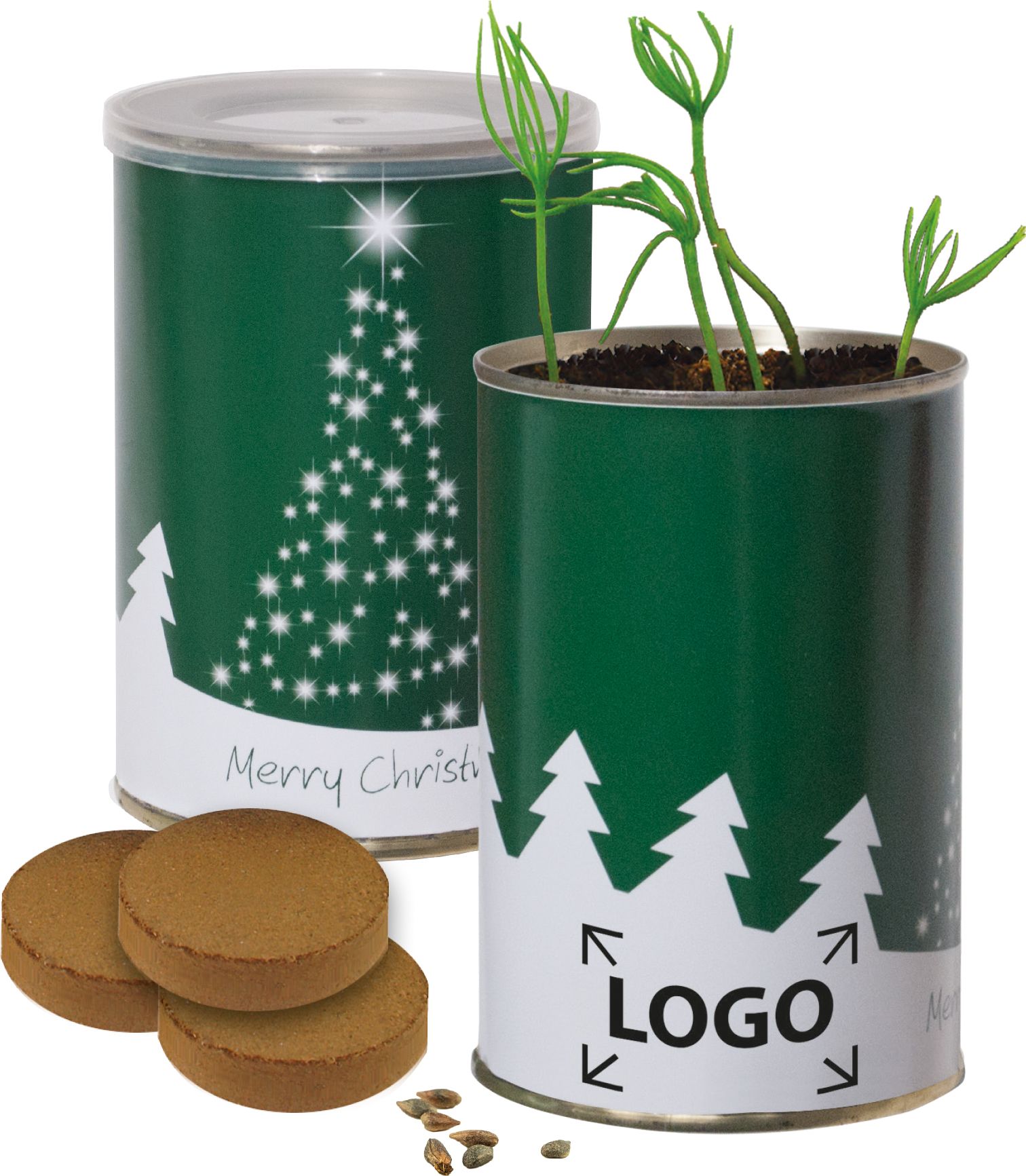 op de banderol (23,3 x 10,4 cm)