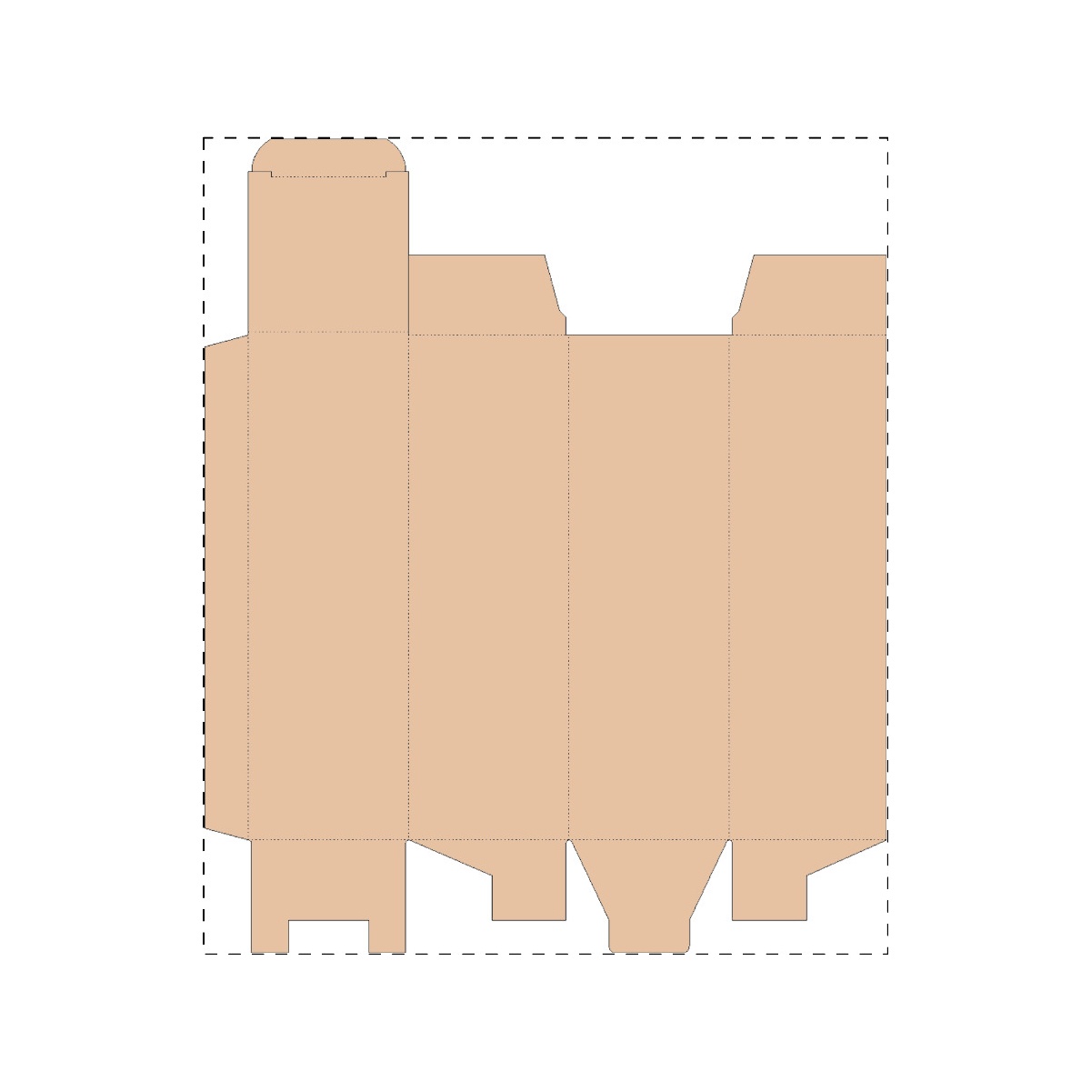 Achterkant (3,8 x 8 cm)