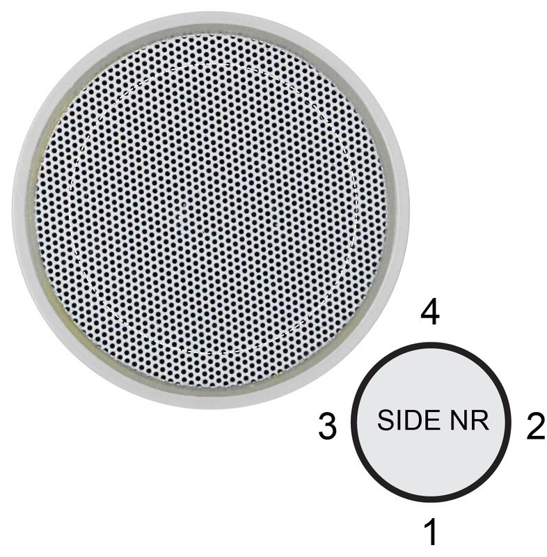 Bovenzijde (4,5 x 4,5 cm)