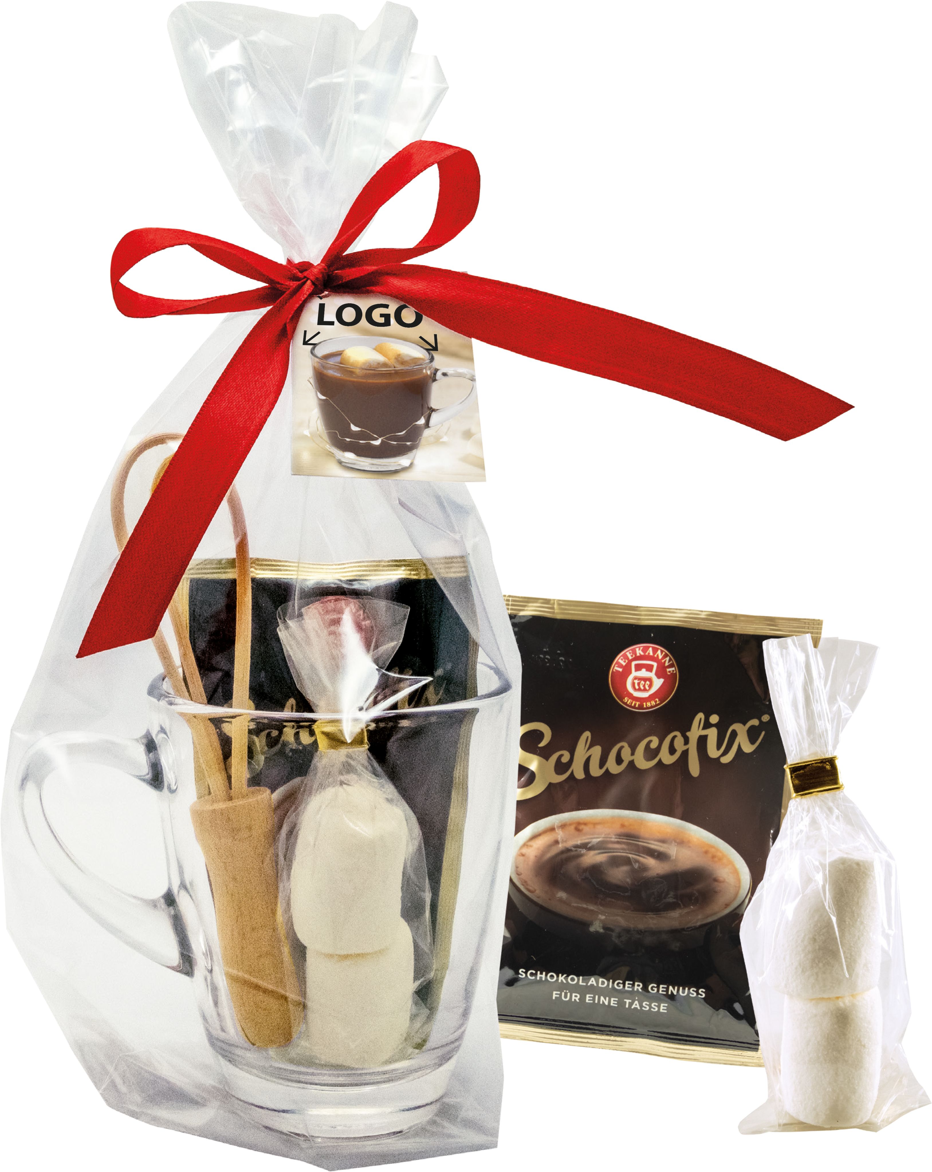 op de kaart (4,0 x 6,0 cm)