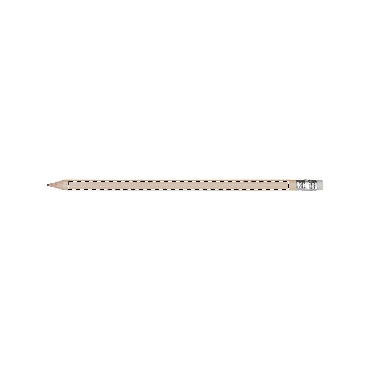 body rechts van de clip (12 x 0,4 cm)