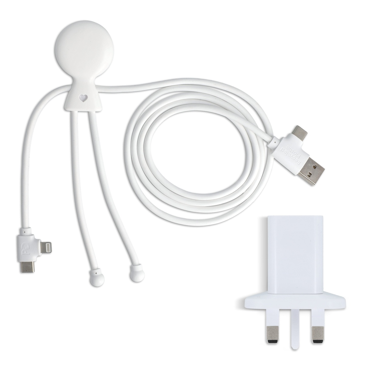 Op de adapter (15 x 35 mm)