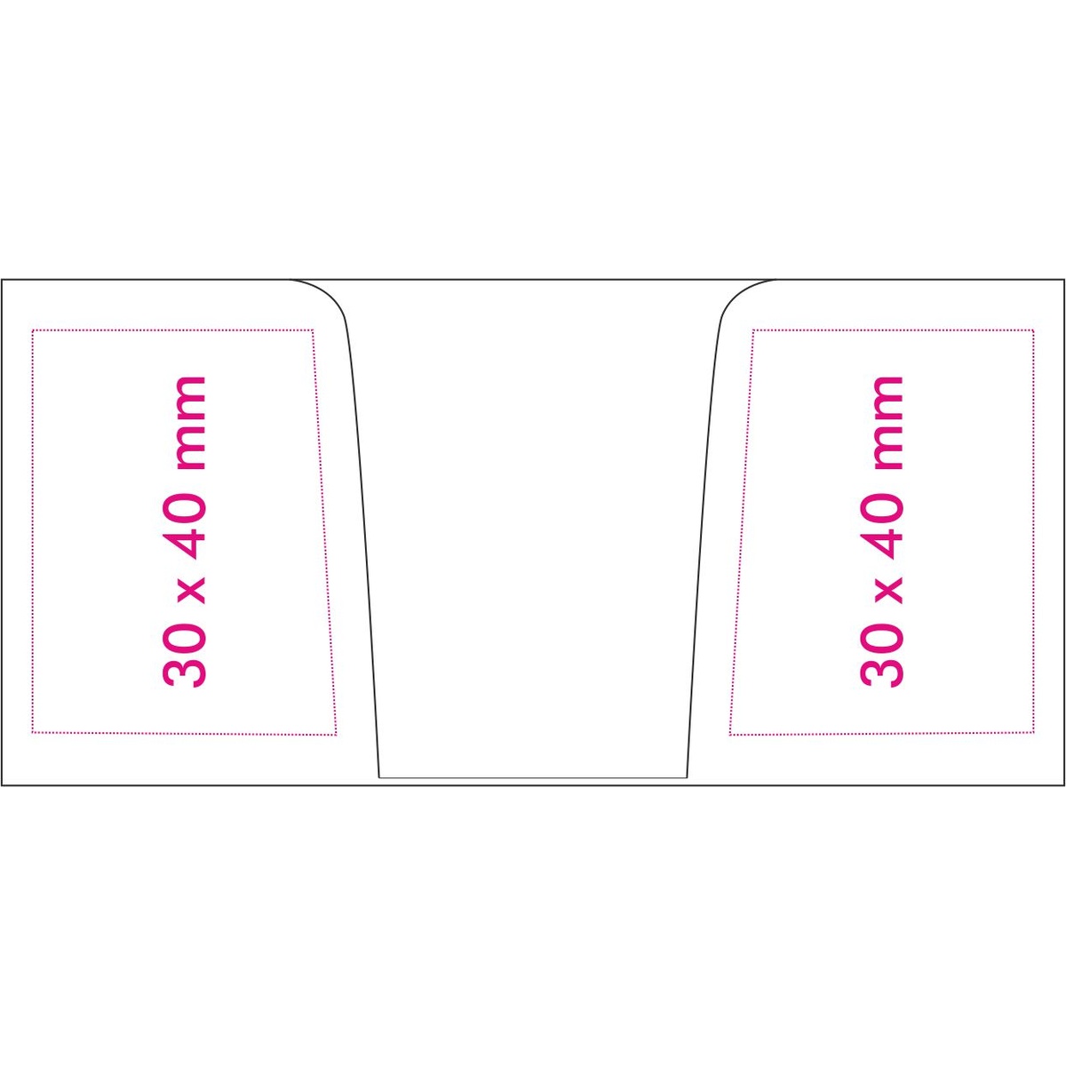 Voorzijde rechts (3 x 4 cm)