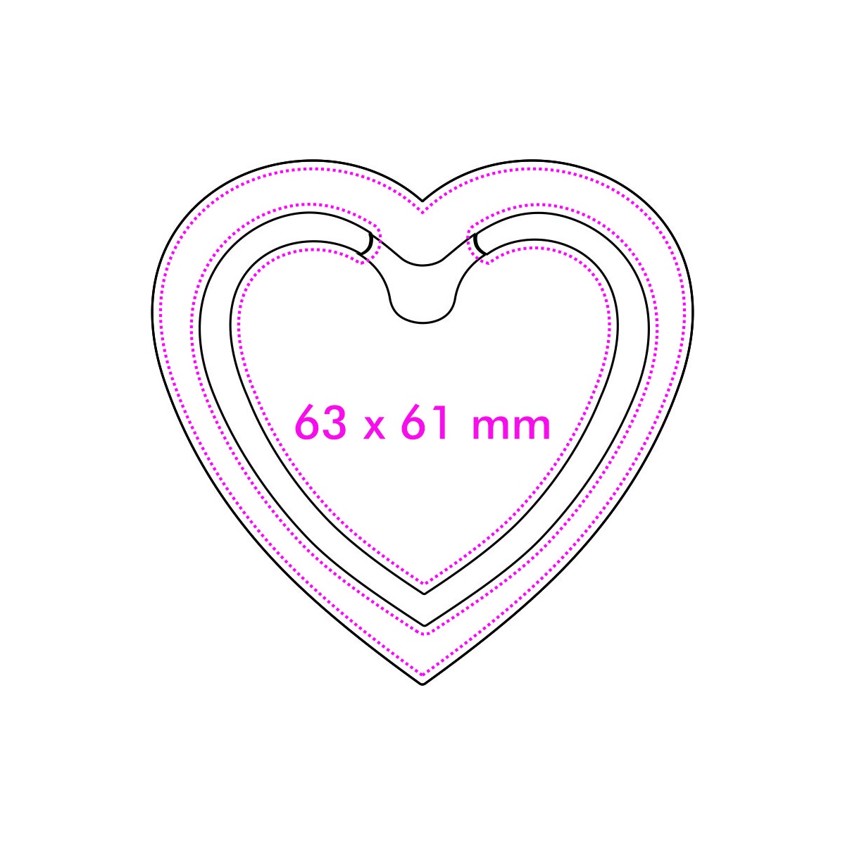 Achterzijde (6,3 x 6,1 cm)