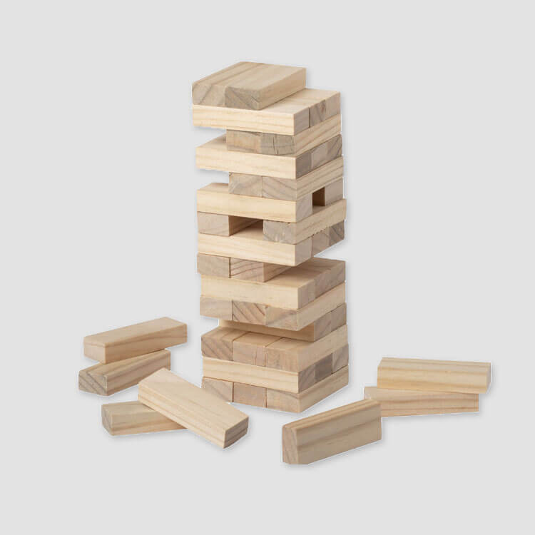 Jenga bedrukken met logo Jenga bedrukken met logo