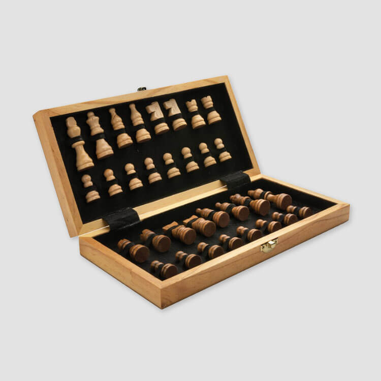 Schaakset bedrukt met logo Schaakset bedrukt met logo