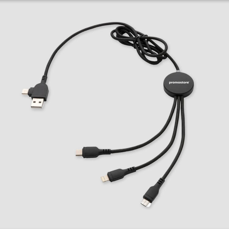 USB-kabel met logo bedrukken USB-kabel met logo bedrukken